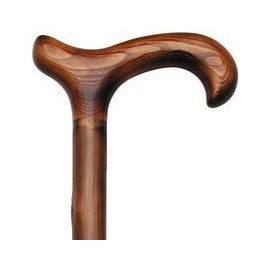 Men Derby Cane Scorched English Chestnut -Affordable Gift! Item #DHAR-9762409 by HARVY