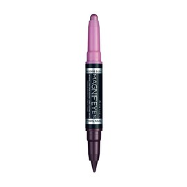 Rimmel London Magnif'eyes Double Eye Shadow and Eyeliner 1.6 g 001 Back to the Black