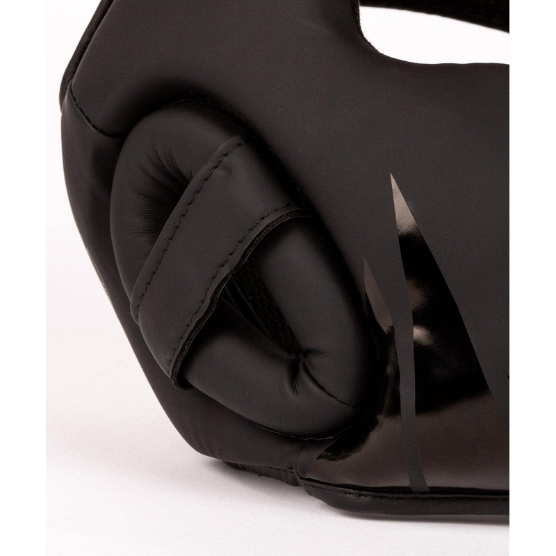 Casco da boxe unisex Youth Bokshelm Challenger, nero/nero, S/M EU
