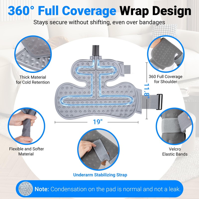 Ice Machine for Shoulder After Surgery, Cold Therapy Machine for