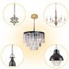 ECUDIS Pendant Light Canopy Kit, 4.7 Inches Ceiling Light Fixture