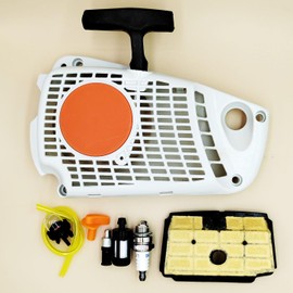 CLCHUN Recoil Pull Starter Set for Stihl MS192T MS192TC Chainsaws 1137 080 2100, 1137 120 1600