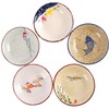 WHJY Japanese Retro Porcelain Side Dish Ceramic Side Dishes Bowl