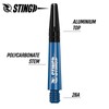 RUTHLESS Sting | Polycarbonate Dart Shafts Solid Blue with Black