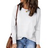 Long Sleeve Shirts for Women Basic Crew Neck Fall Tops