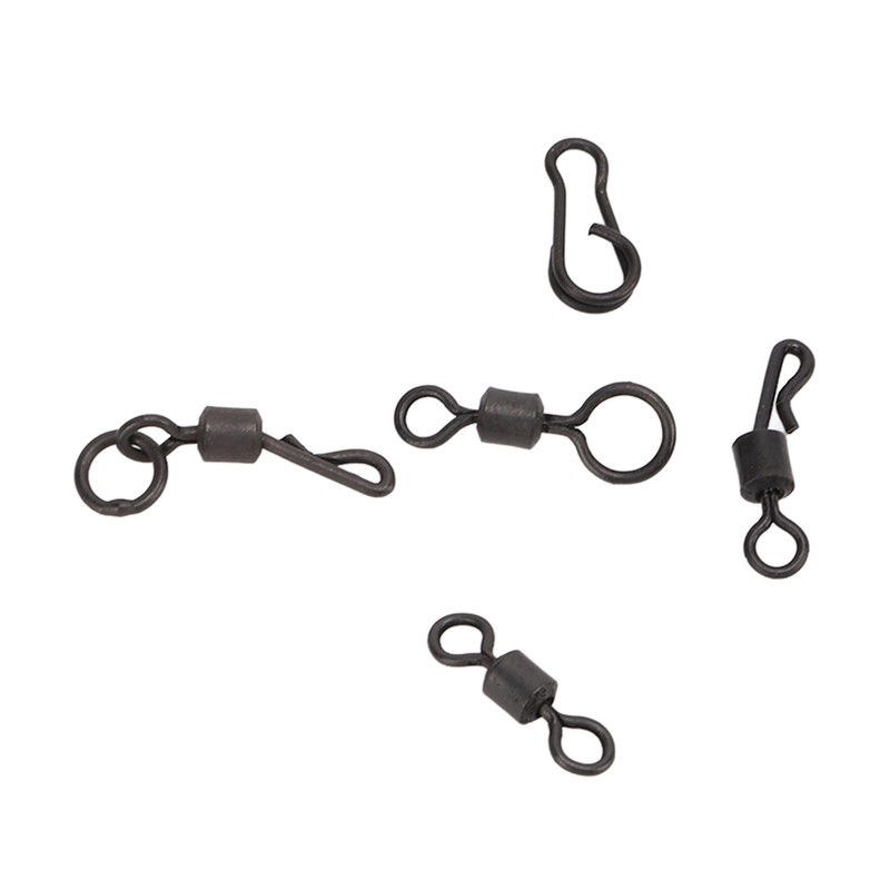 150pcs Fishing Barrel Bearing Rolling Swivels Kit Winding Resistance Stainless