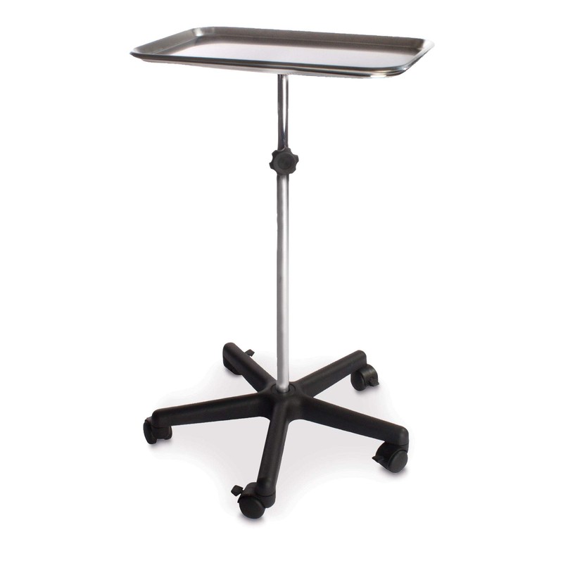 DUKAL 4365 Tech-Med Instrument Stand, Mobile Base, 20" Base Width,