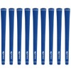 Karma Velour Blue Jumbo (+1/16") Golf Grips (9 Pack)