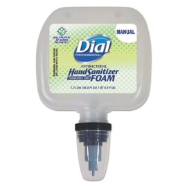 DIAL ANTIBACTERIAL HAND SANITIZER FOAM FRAGRANCE FREE
