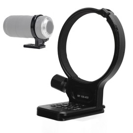 Lens Tripod Mount Ring for Arca Port, Tripod Mount Ring, Aluminum for RF 100 to 400mm F/5.6 8 is USM Lens Collar Support Bracket Holder for Arca Port