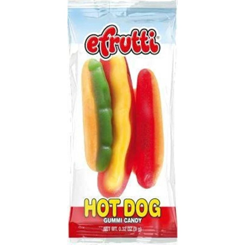 Fun Express Efrutti Hot Dog Gummi Candy - Candy -60