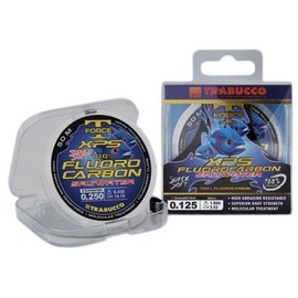 Trabucco Fishing Schunr Saltwater XPS Fluorocarbon T-Force 0.400 mm 12.13 kg 50 m Fluorocarbon Sea Spinning Surfcasting Trout Bolo Lake