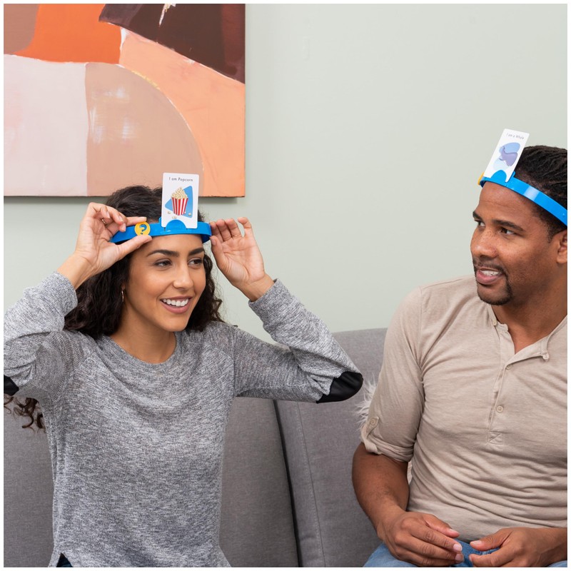 Hedbanz, Quick Question Picture Guessing Family Game for Game Night
