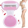 Maquinilla de afeitar para mujer - 4 cuchillas, suave y