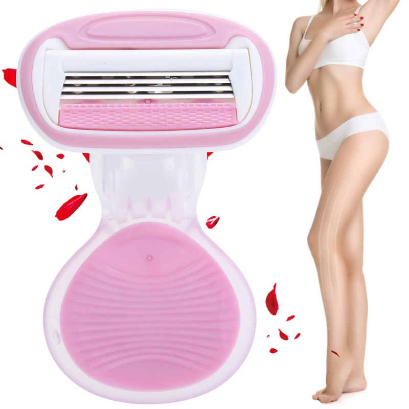 Maquinilla de afeitar para mujer - 4 cuchillas, suave y