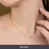 ZUKNC Initial Necklaces for Women, 18K Gold Plated A-Z Letter