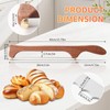Zerymhan Bread Knife for Homemade Bread,Wooden Sourdough Bread for Slicing,Bow