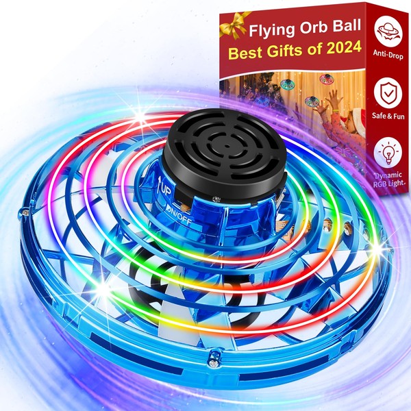 Vantexi Flying Fidget Spinner,2025 Upgraded Flying Spinner Mini Hand Drone