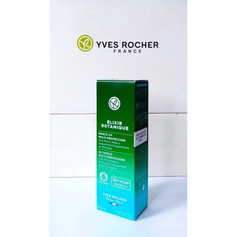 Crema Facial De Dia Fps 50 Yves Rocher Elixir Botanique