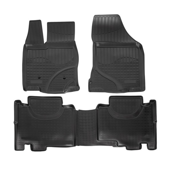 3D Floor Mats for 2007-2014 Ford Edge (U387) / 2007-2015