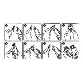 Lobo Peine Nivel Guía Para Maquina De Corte Wahl 1/2 Y 11/2