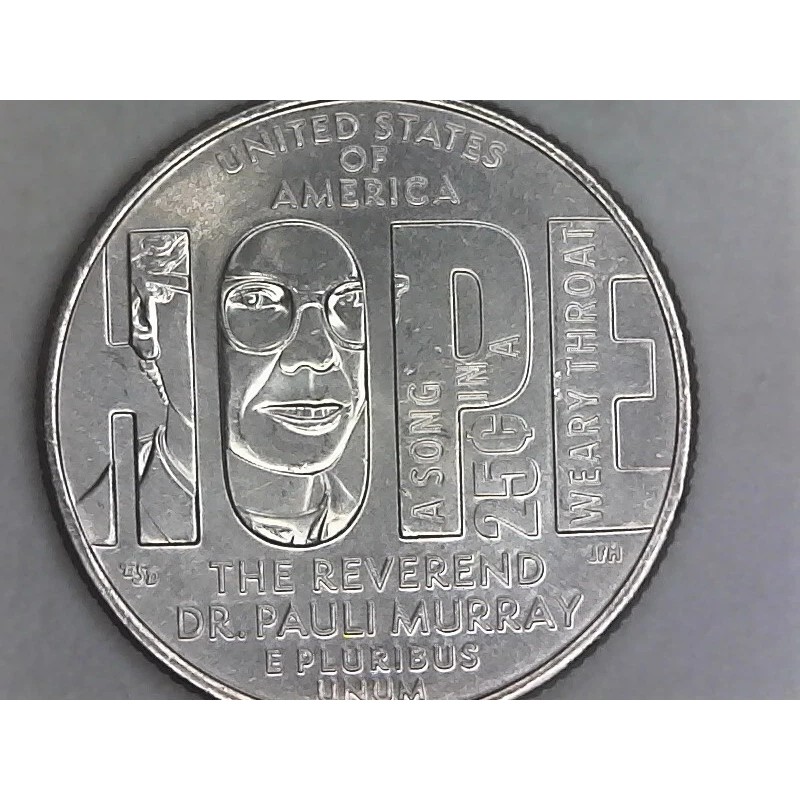 2024 - P Rev. Dr. Pauli Murry American Women Quarter