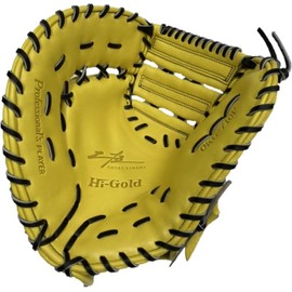 HI-GOLD OKG-710F SR Lemon Yellow RH Mitt for Common Soft Mitts, First Baseman