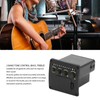 EQ01 Acoustic Guitar Tuner 2 Band EQ Black Guitar Tuner