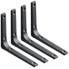 Sayayo Shelf Bracket Corner Brace Angle Bracket Shelf Support Wall