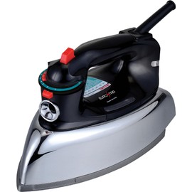 EUROSTAR IR900CL Classic Steam/Dry Anti-drip Iron, Black