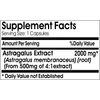 Astragalus Extract 2000mg // 100 Capsules // Pure // by