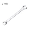 sourcing map 3pcs Flare Nut Wrench 15mm x 17mm High