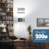 Maelsrlg 200 Watt LED Bulb Equivalent, A21 22W 3000 Lumen