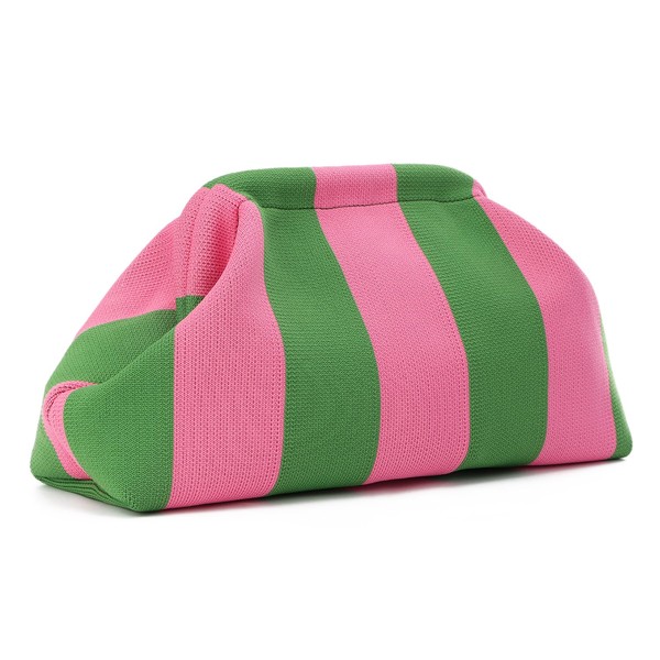 LHHMZ Summer Beach Clutch for Women Dumpling Clutch Woven Crochet