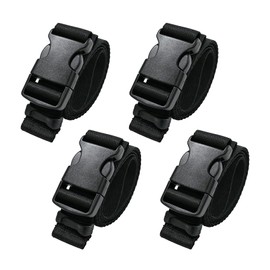 0.75”x48” Utility Straps with Buckle Quick Release Buckle Straps with Clips