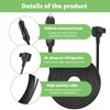 DC Car Refrigerator Power Cord Compatible with Alpicool, Bodega, Euhomy,