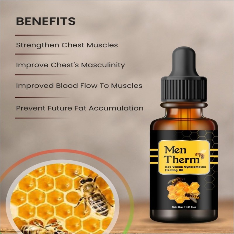 Generic RD Bee Venom Heating Oil for Men Bottle of