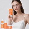 HochoLii Vitamin C Gesichtspflege-Geschenkset 4-teilig – Reise-Set mit Reiniger, Tonic,