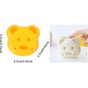 YOFAN 7pcs Bear Shape Sandwich Mold Cutters Set,Bread Sandwich Shapers
