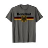 Bandiera Deutschland - Bandiera della Germania con Stemma dell'aquila Vintage