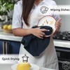 Encasa XO Kitchen Dish Towels Set | Navy Blue |