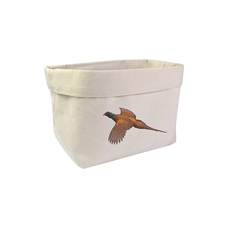 Azeeda Large 'Flying Pheasant' Canvas Organiser/Storage Bag (OR00020299)