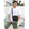 Bandoleras Hombre,Bolso de Hombro Cruzado para Hombre, Bandolera、Bolsa Mensajero,Mariconera y