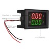 Dual LED Display, Voltmeter YB4835VA DC 0 to 300V 50A