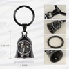 Viking Motorcycle Bell, Gremlin Bells for Motorcycles, Odin Warship Tree