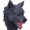 Nemesis Now Dark Wolf Backflow Incense Burner 11.5cm, Resin, Black