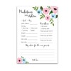 GENDER REVEAL Prediction and Advice Cards - Pack of 25