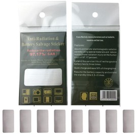 geneX Electromagnetic Wave Prevention Seals, Set of 9, Protection Against Electromagnetic Waves, Absorption, Electromagnetic Wave Blocking Stickers, Suitable for Smartphones, PCs, iPads, WiFi,