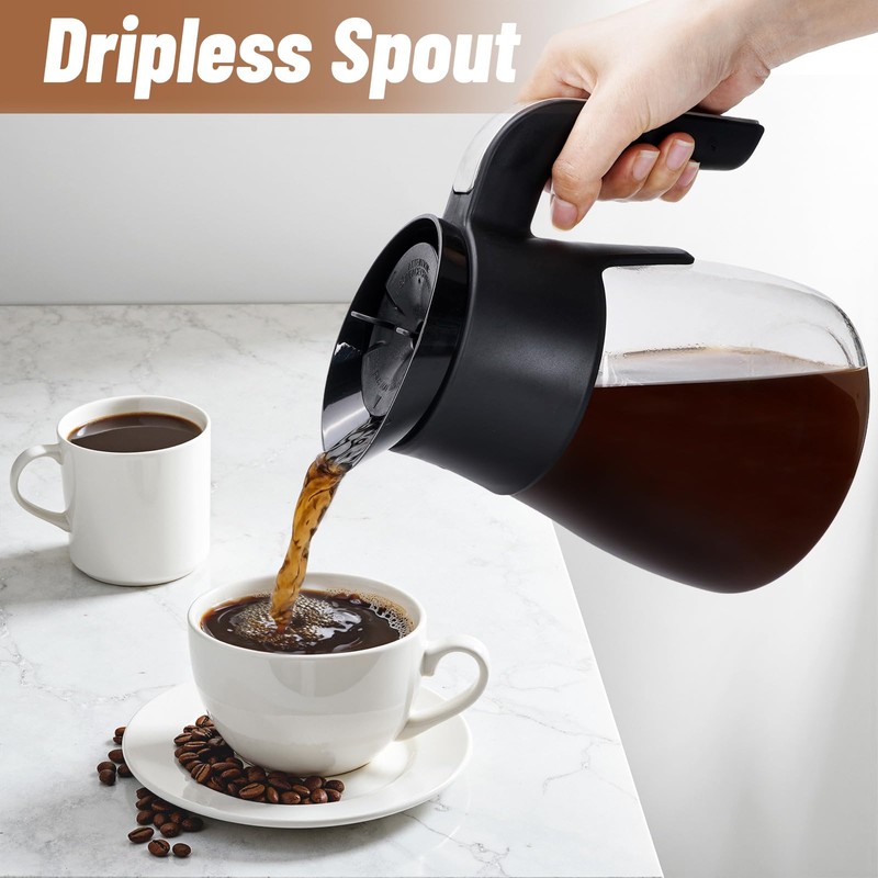 10 Cup Coffee Pot Replacement for Ninja Coffee Maker CM401