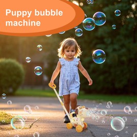 Bubble Machine for Kids | Dog Shaped Bubble Machine for Toddler with Light | Automatic Summer Outdoor Toys for Toddler Boys Girls Children
